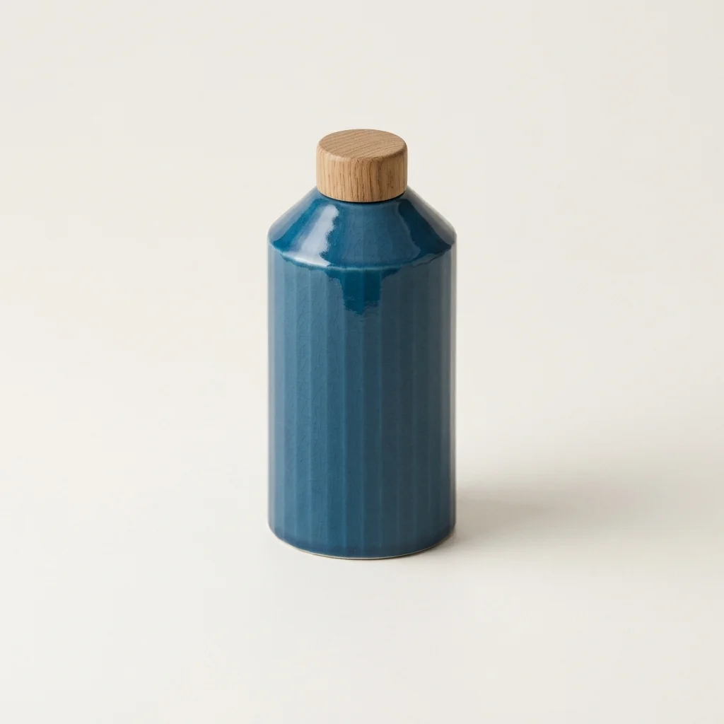 Generated bottle: inspect the cap and silhouette